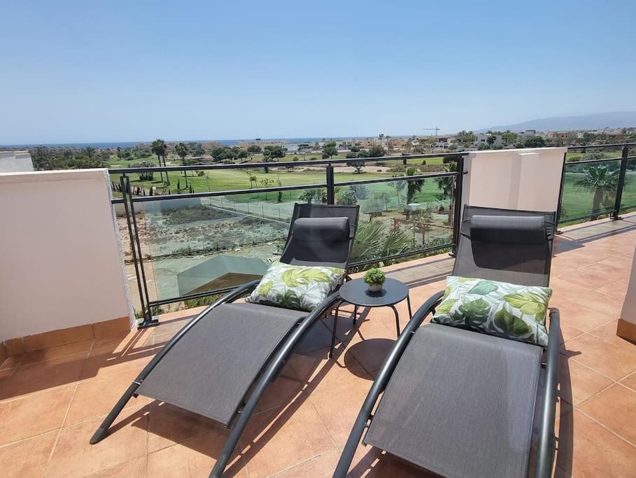 Toyo Alcazaba Suites Gran Terraza Y Vistas, 2Hab, Piscina Y Garaje Retamar (Almeria) Exterior foto